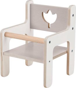 Haba Poppenstoel Tulpendroom Hout Wit