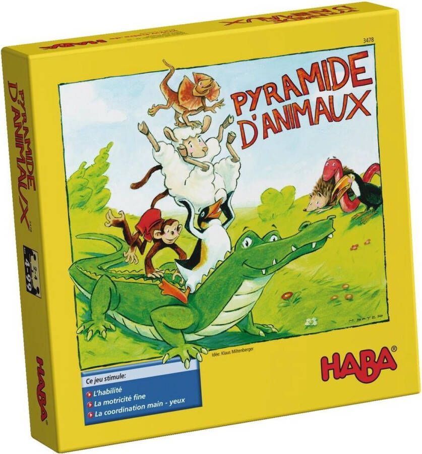 Haba Speelgoed Wooden Toys !!! Jeu Pyramide Danimaux (Frans) = Duits 4478 Ned