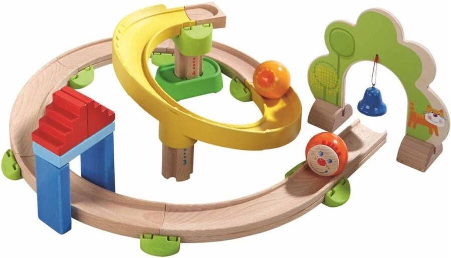 Haba Speelgoed | Wooden Toys Knikkerbaan Rollebollen Basisdoos Spiraalbaan