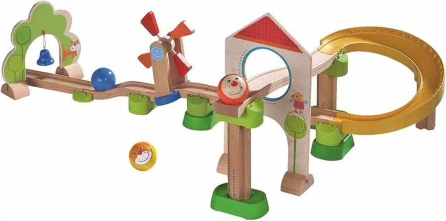 Haba Speelgoed | Wooden Toys Knikkerbaan Rollebollen Basisdoos Windmolenbaan