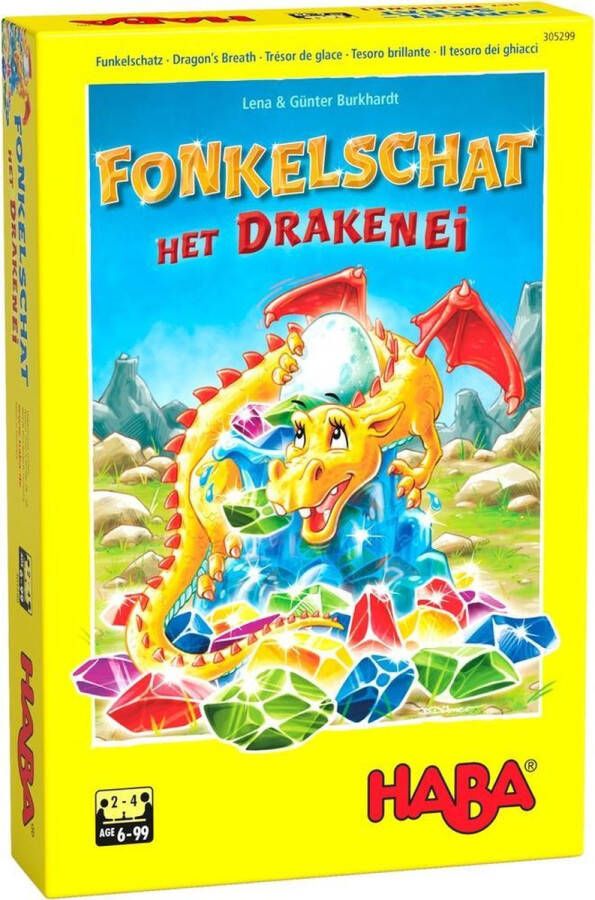 Haba kinderspel Fonkelschat Het drakenei (NL)