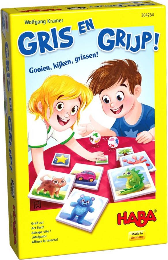 Haba Spel Gris en Grijp!