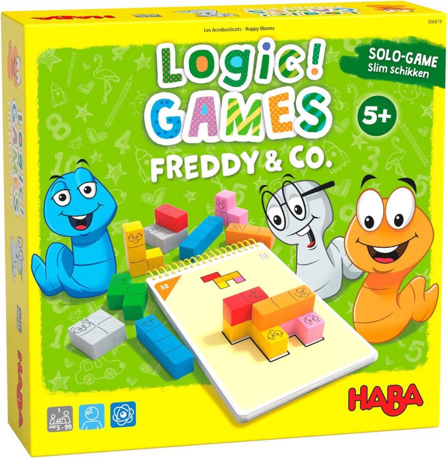 Haba spel Logic! GAMES Freddy & Co 5+