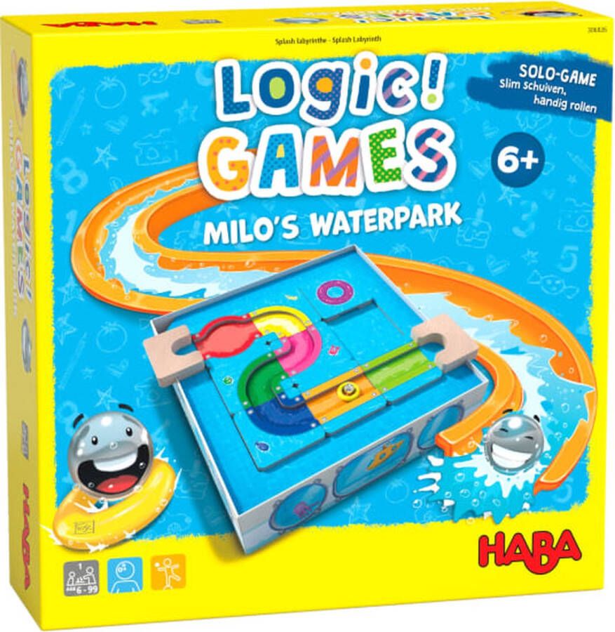 Haba !!! Spel Logic! GAMES Milo&apos;s waterpark (Nederlands) = Duits 306822 Frans 306824