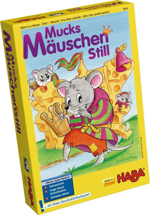 Haba Spel Muisstil (Duitse verpakking met Nederlandse handleiding)