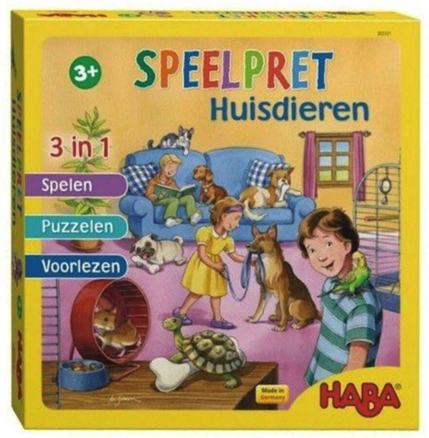 Haba Spel Speelpret Huisdieren