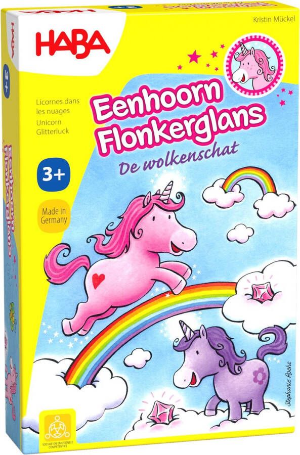 Haba kinderspel Eenhoorn Flonkerglans- Wolkenschat (NL)