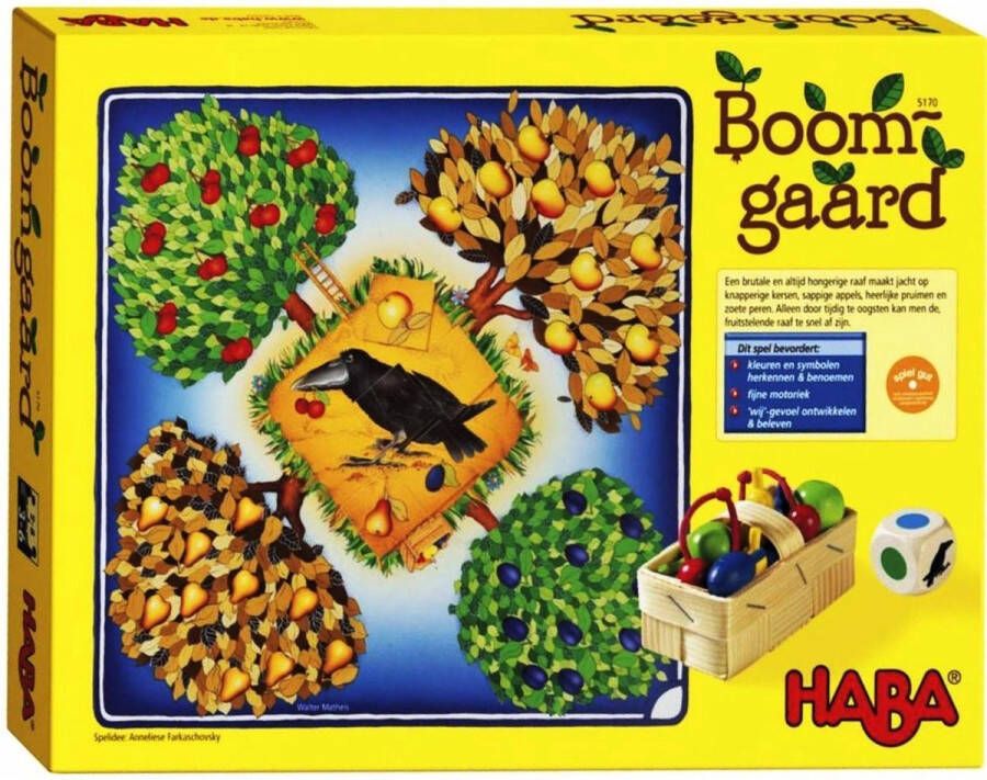 Haba Spel Spelletjes vanaf 3 jaar Boomgaard