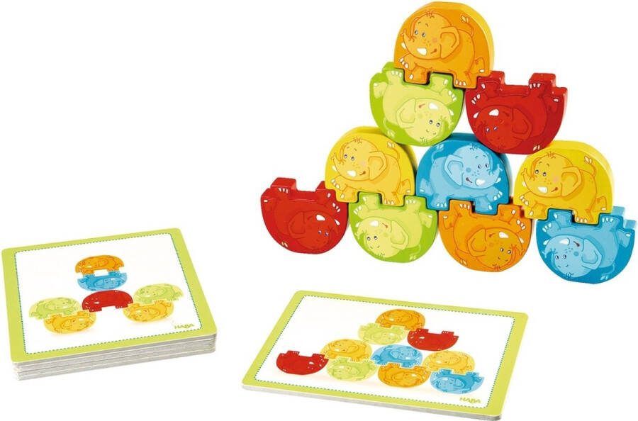 Haba Spel Stapelspel Waggelfanten
