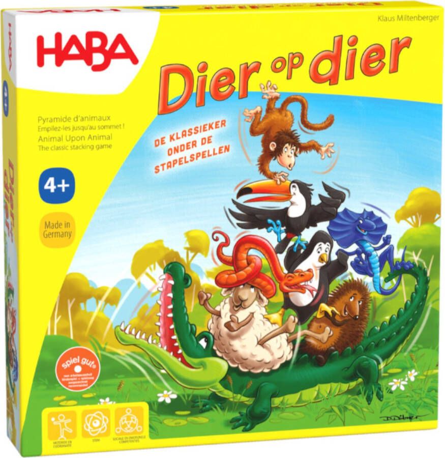 Haba Spelletje Dier op dier | Spel voor Kinderen