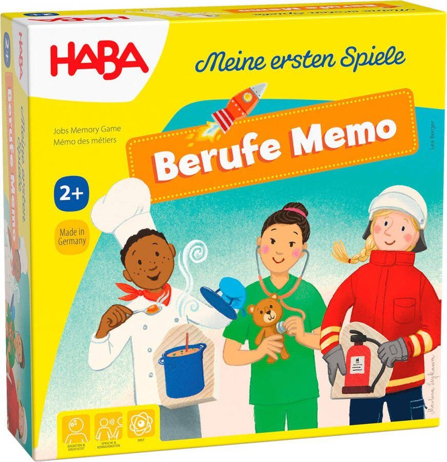 Haba Spiel Meine ersten Spiele – Berufe Memo