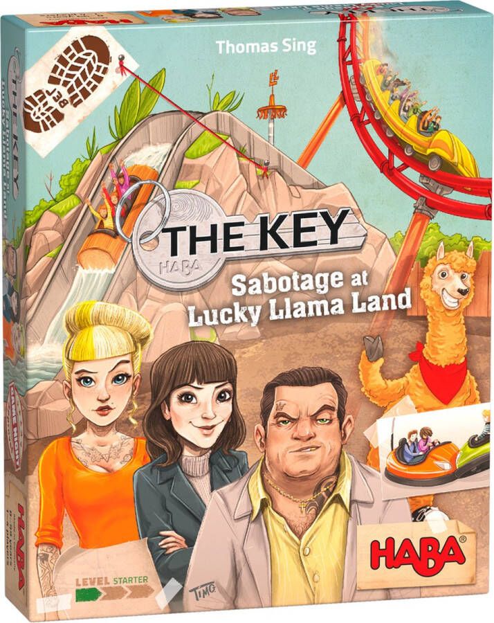 Haba gezelschapsspel The Key: Sabotage in Lucky Lama Land (NL)