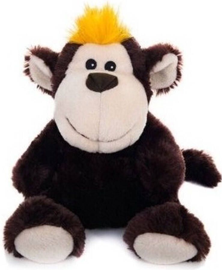 Habibi Magnetron warmte knuffel aap 18 cm Warmte koelte knuffelaap Kruik knuffels voor kinderen jongens meisjes