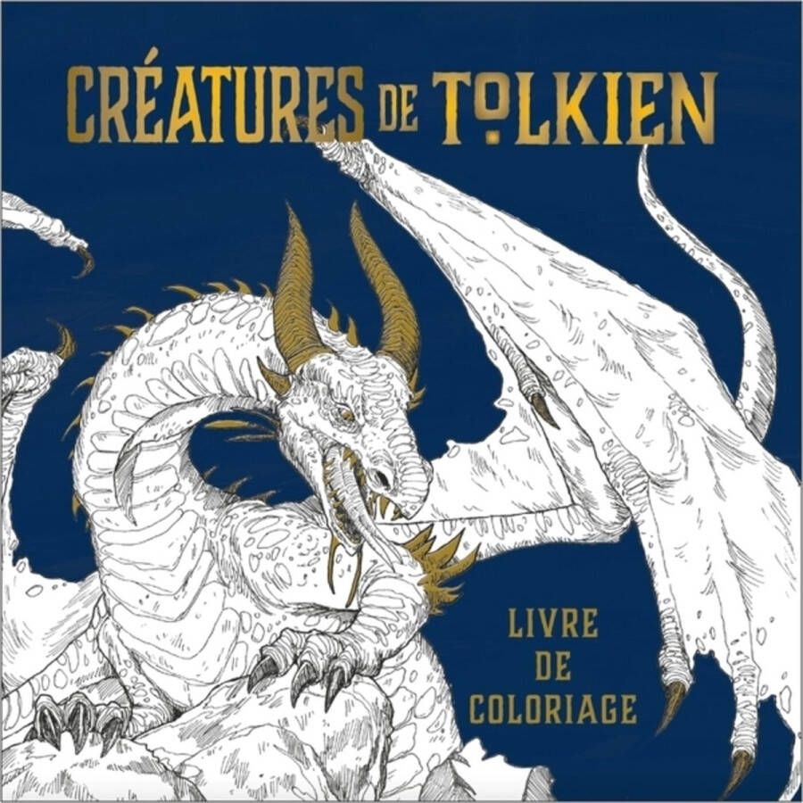 Hachette heroes Créatures de Tolkien Livre de Coloriage Kleurboek voor volwassenen