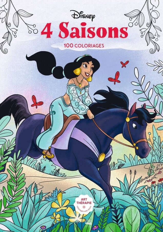 Hachette heroes Disney 4 Saisons 100 Coloriages Kleurboek voor volwassenen