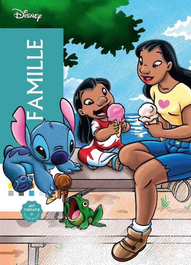 Hachette heroes Disney Coloriages Mystères Famille Kleuren op nummer Kleurboek voor volwassenen