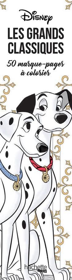 Hachette heroes Disney Boekenlegger Disney Les Grands Classiques om te kleuren