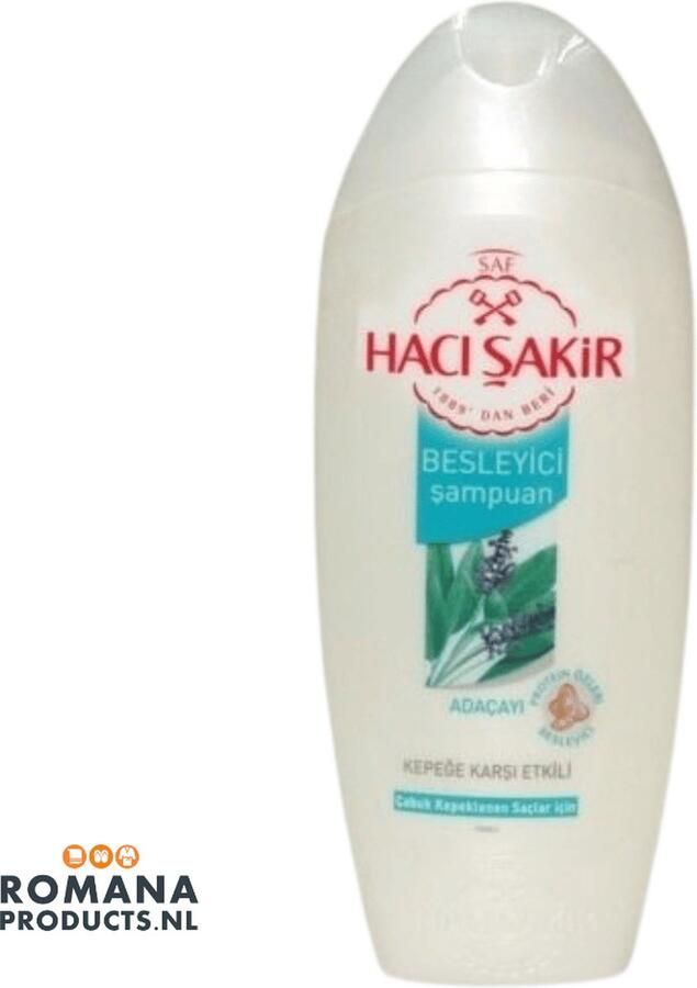 Haci sakir Romana s Shampoo 500ml Saliekruiden Verzorgende Haarreiniging
