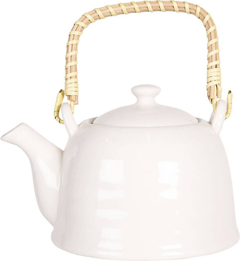 HAES deco Chinese Theepot Porselein 0 Theepot 600 ml Traditioneel Theeservies Theekan