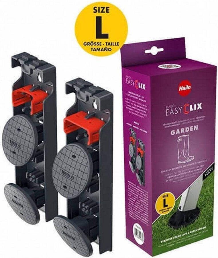 Hailo Ladder vervangende voeten set EasyClix Garden maat L 9948-001