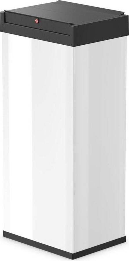 Hailo Vuilnisemmer Big-Box Swing XL 52 liter plaatstaal of edelstaal prullenbak met zelfsluitende swingdeksel