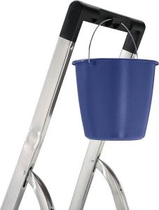 Hailo Huishoudtrap 4 treden -146 cm aluminium L40 8140-415