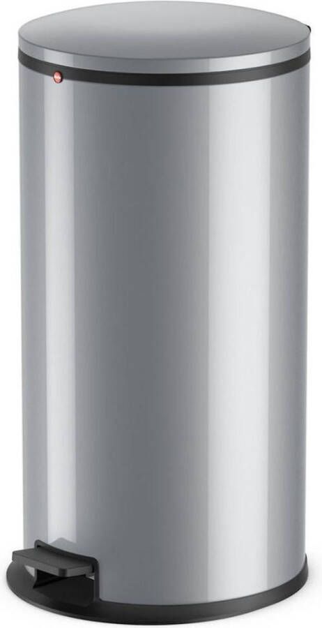 Hailo Vuilnisemmer Pure XL 44 liter plaatstaal of edelstaal verzinkte binnenemmer made in germany