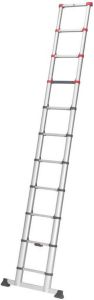 Hailo T80 FlexLine Telescoopladder 11 treden Aluminium