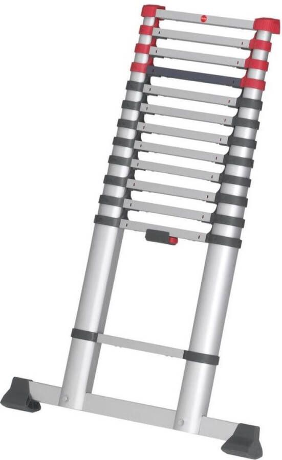 Hailo Telescoopladder FlexLine 260 380 cm aluminium 7113-131