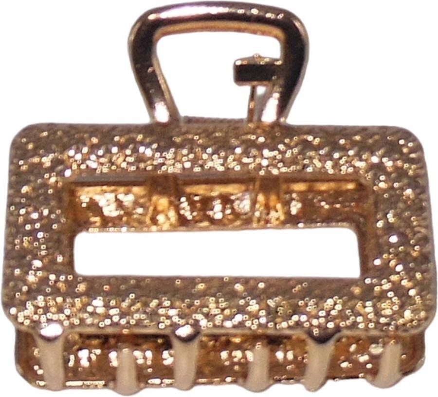 Hairmode Haarklem metaal tas goud
