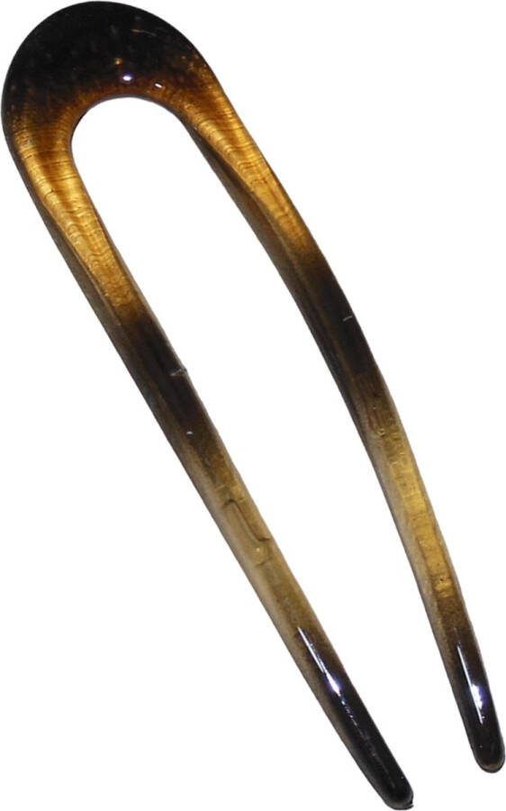 Hairmode Haarpin U-vorm lichtbruin lengte 13 cm breedte 3 5 cm