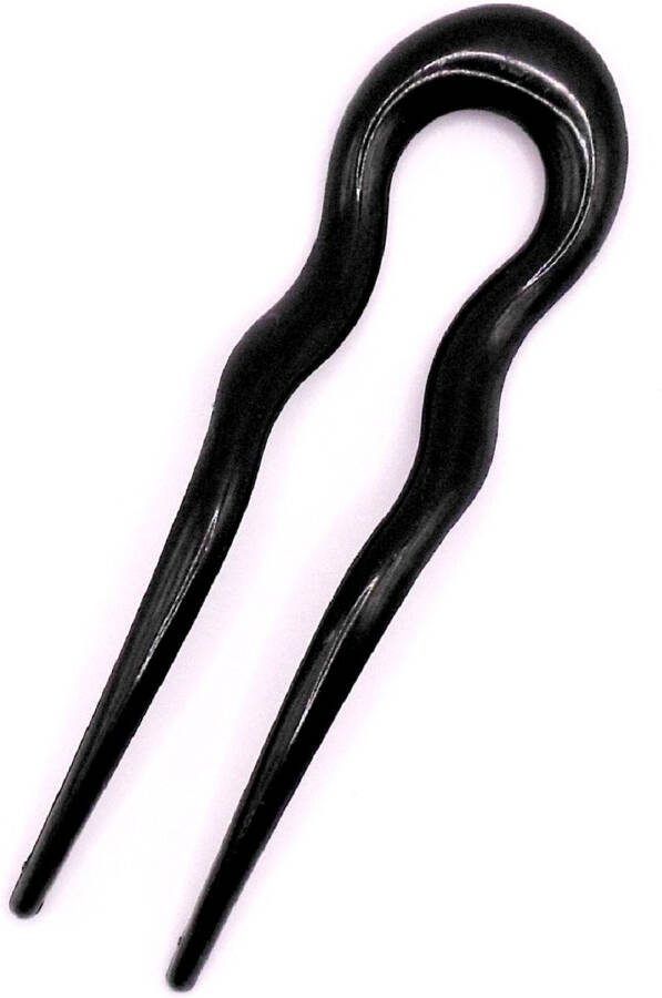 Hairmode Haarpin zwart lengte 13 cm breedte 4 cm Kerstcadeau Kerst