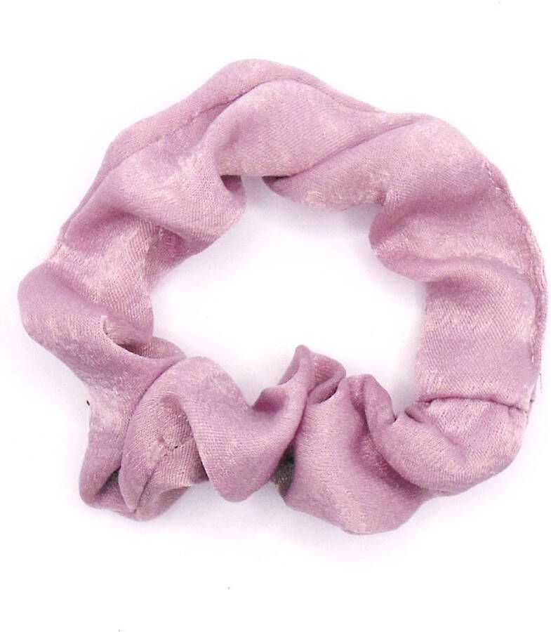 Hairmode Scrunchie satijn lila Kerstcadeau Kerst