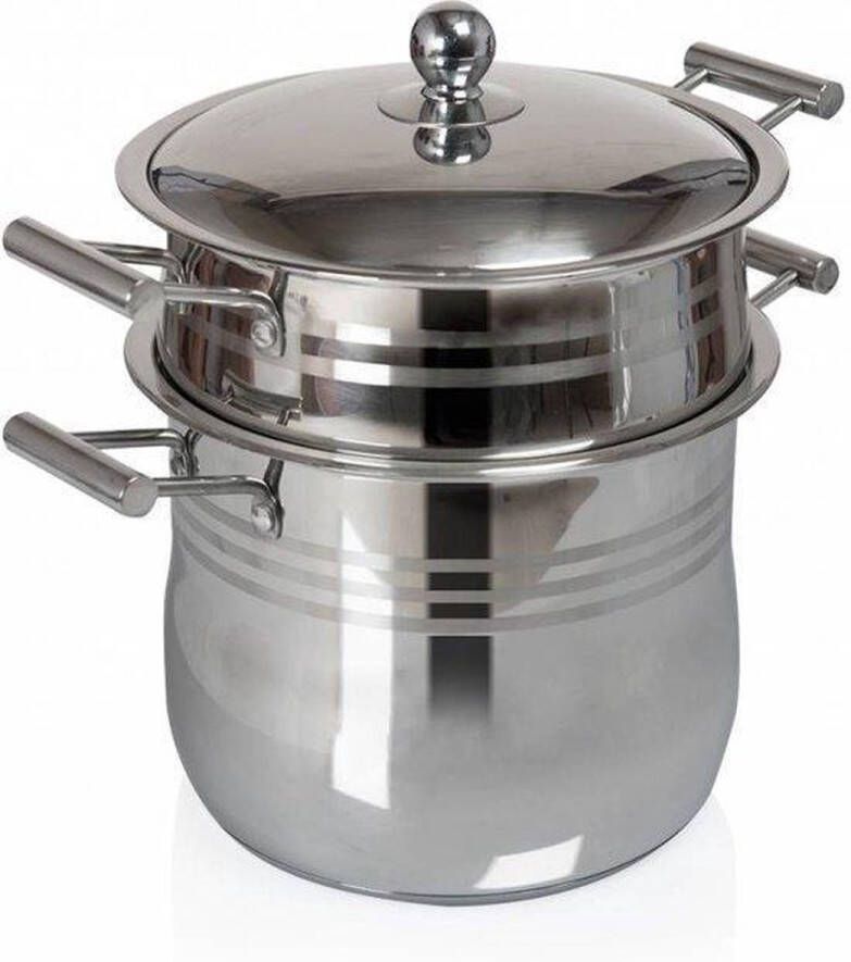 Hakal Couscous pan Stoompan 12 liter