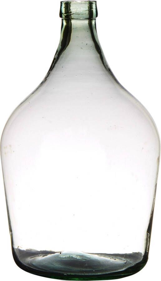 Hakbijl Glass Mondgeblazen Fles Gerecycled Glas Large: 25L