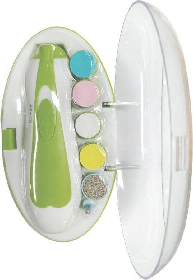 Haley family Baby nagelknipper-Baby verzorgingsset-Baby nagelvijl -LED Licht- Groente