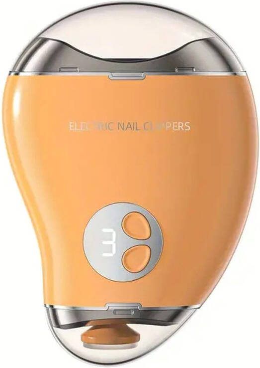 Haley family Multifunctioneel elektrische nagelvijl-Splash Nail Clippers-Nagelfrees-Professionele Elektrische Nagelknipper -Baby &volwassenen- Trimmen en Vijlen in één -Oplaadbaar-Met digitaal display- Eeltverwijderaar 3 niveaus-Dik geknipte nagels