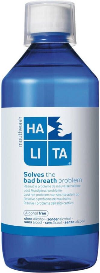 Halita Mondwater 3 x 500 ml Voordeelverpakking