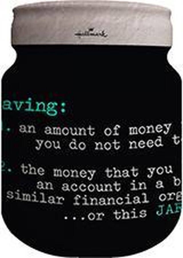 Hallmark Moneybank Spaarpot Savings Dictionary