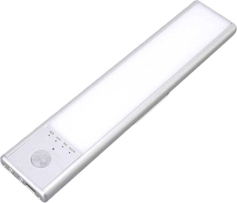 Halmaz LED Kastverlichting Kastlamp Bewegingssensor Lichtbalk Oplaadbaar Trapverlichting 15cm