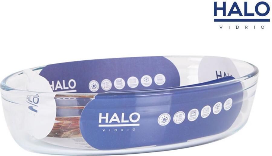 Halo Ovenschaal ovaal -1800 ml 26x18cm