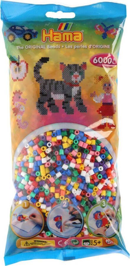 Hama Strijkkralen 6000 stuks