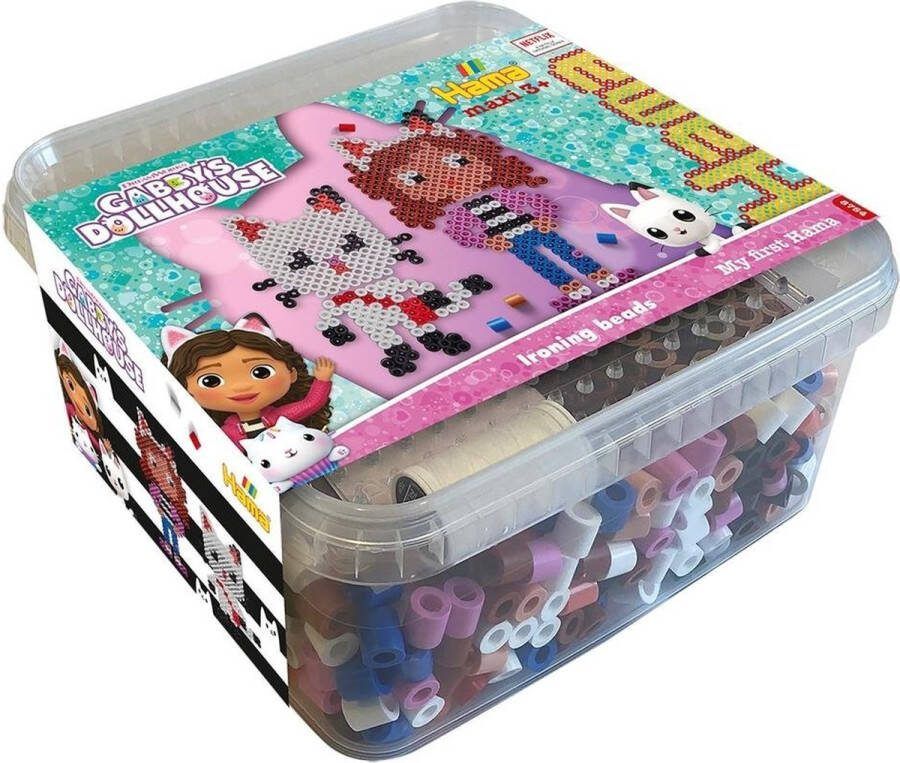 Hama 8754 Gabby's Dollhouse 900 Maxi Beads