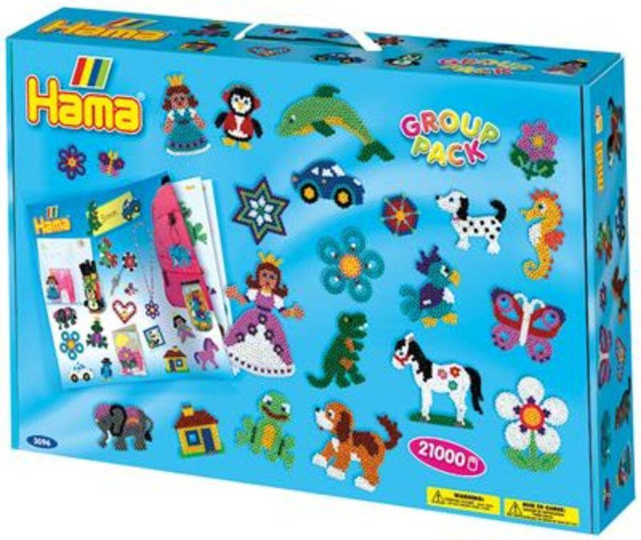 Hama Strijkkralenset in Koffer 21.000st