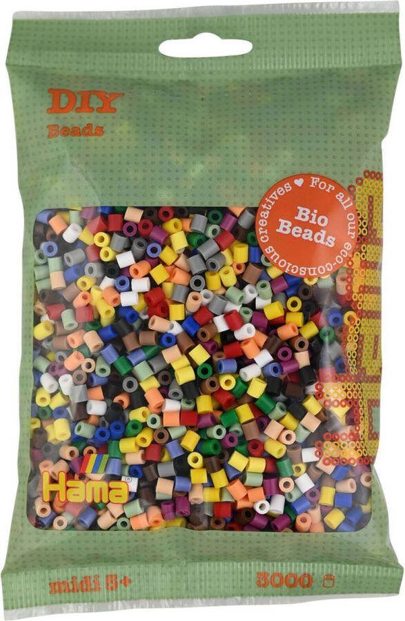 Hama Bio Strijkkralen Kleurenmix (199) 3000st