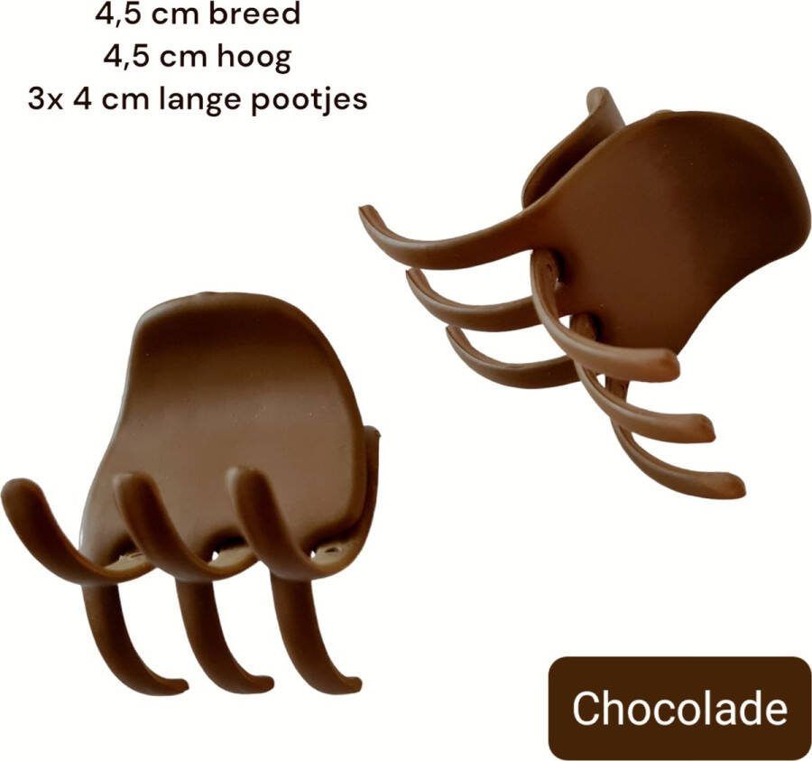 H.A.M.A. Haarklem Bruin Chocolade Gematteerd 4 5 x 4 5 cm Volwassen Tieners 1 stuks 4 5 cm