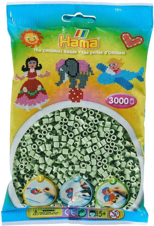 Hama Strijkkralen Eucalyptus 3000st