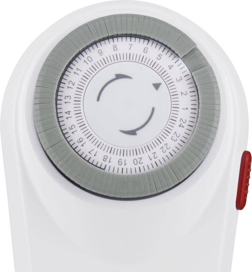 Hama Mechanical timer Curved white