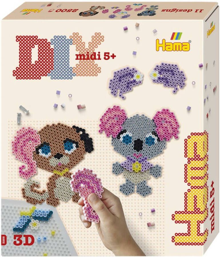 Hama Set Strijkkralen 2500 Kralen Pet Salon 3255