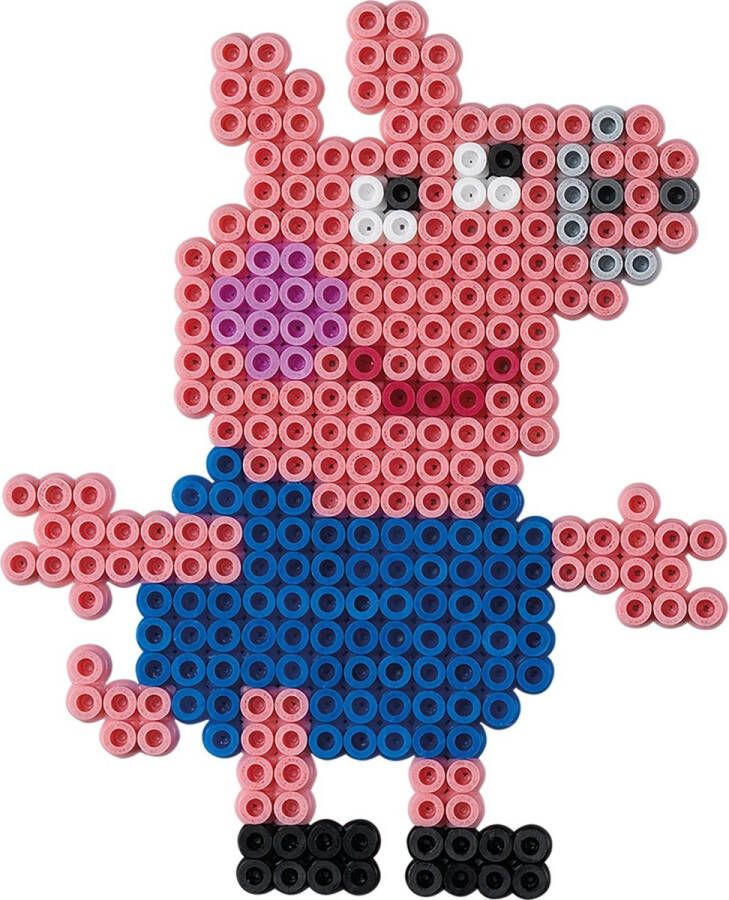 Hama Strijkkralen set Peppa Pig junior roze 4004-delig